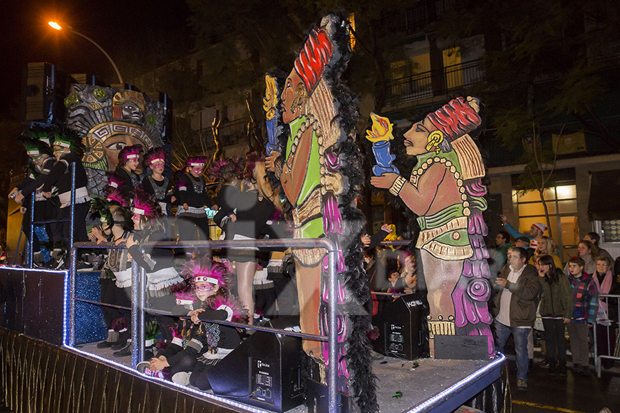 Rua del Carnaval de Les Roquetes del Garraf 2017